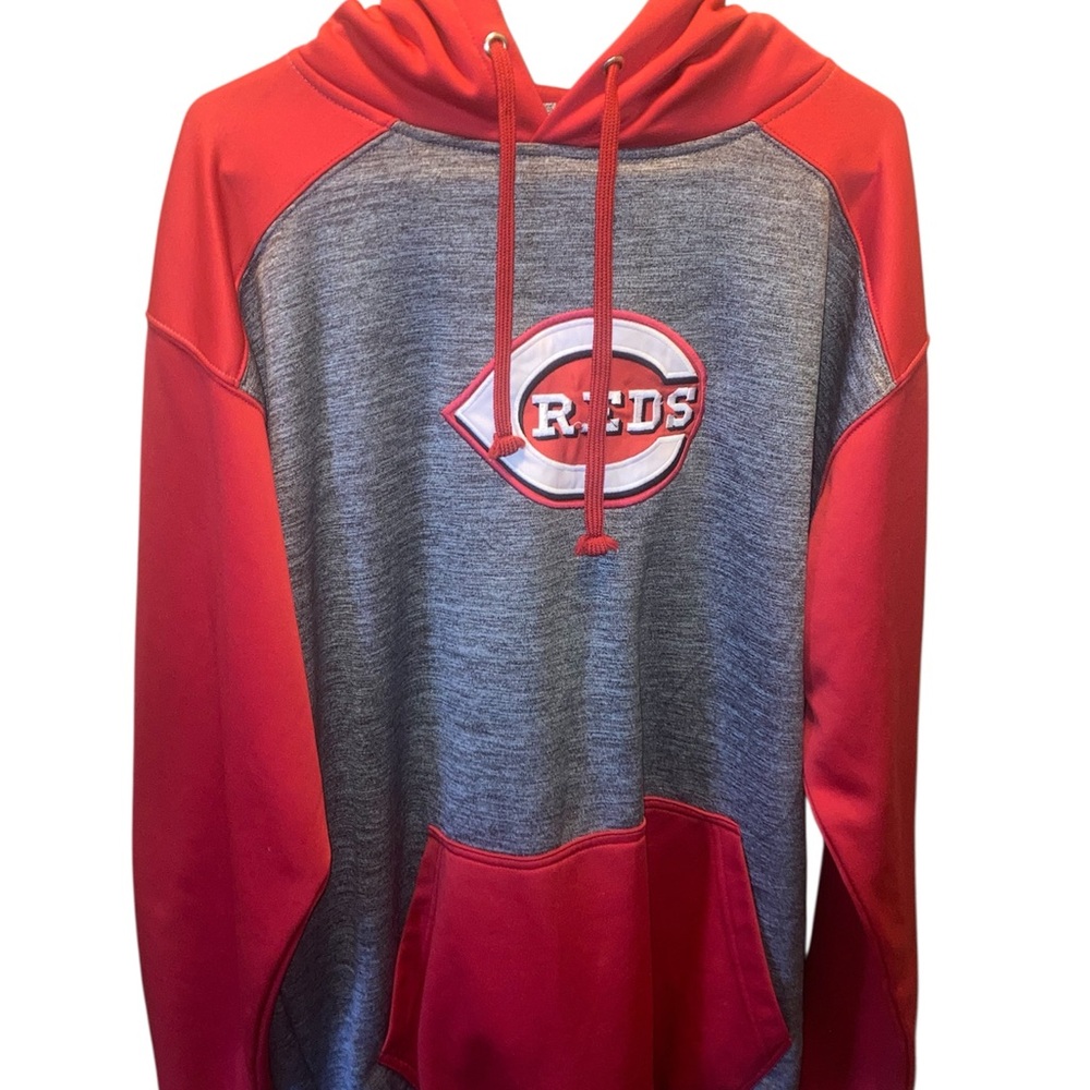 Majestic Red and Gray XLT Apparel Hoodie